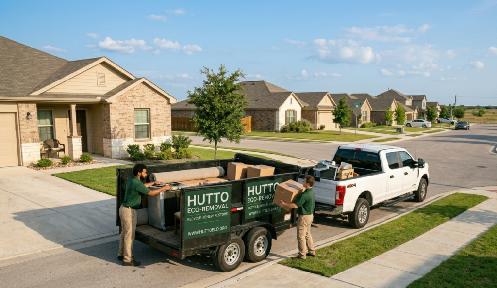 Residential cleanout service in Hutto, TX